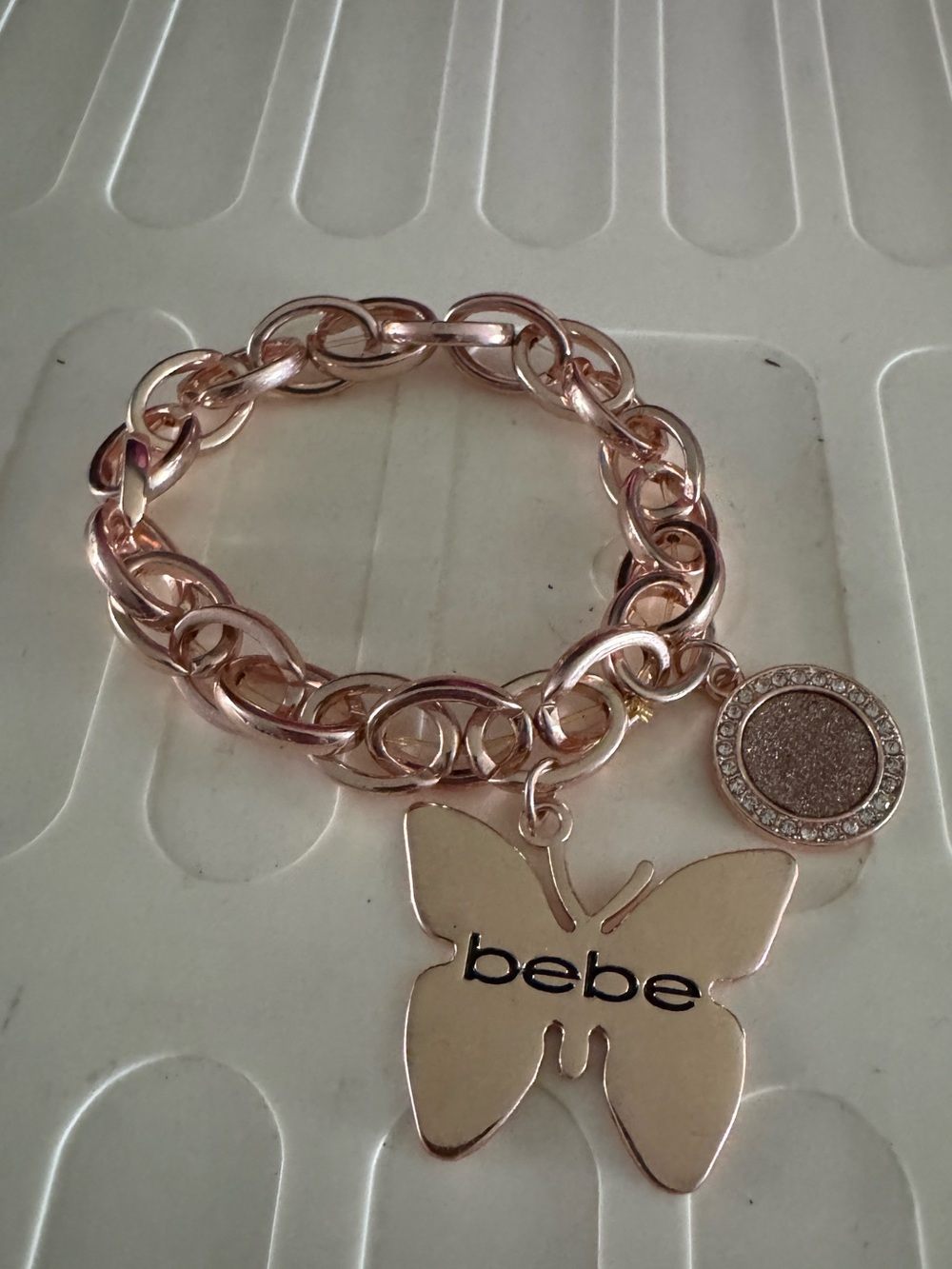 BEBE butterfly bracelet